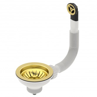 Вентиль с круглым переливом LB Plast D670-KOL